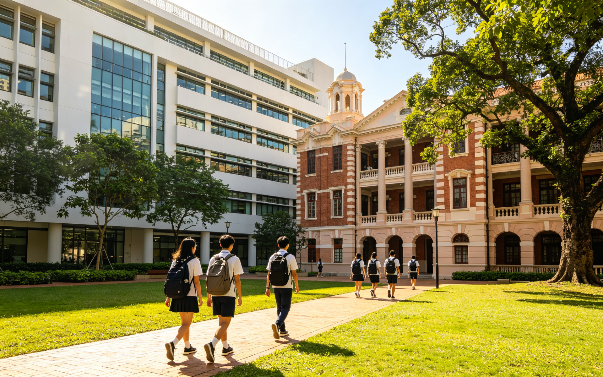 香港大学校园DSE复读生冲刺理想大学