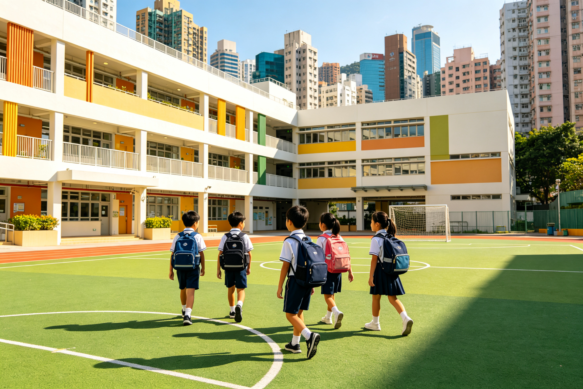 内地孩子插班香港小学,香港校园