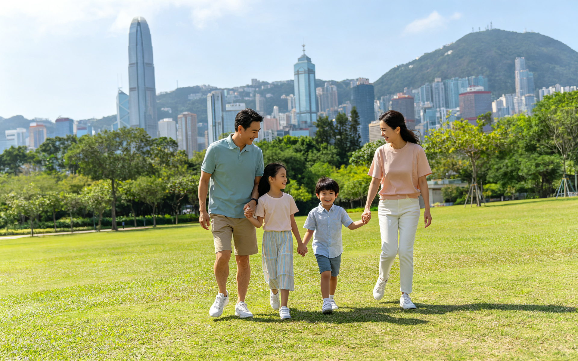 家庭在香港生活