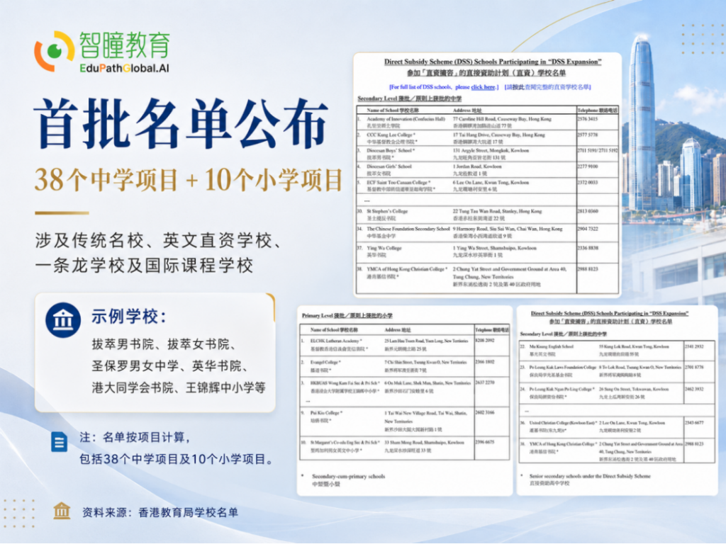 香港教育国际化全面提速!从大学下沉到中小学,这波红利别错过!速看!