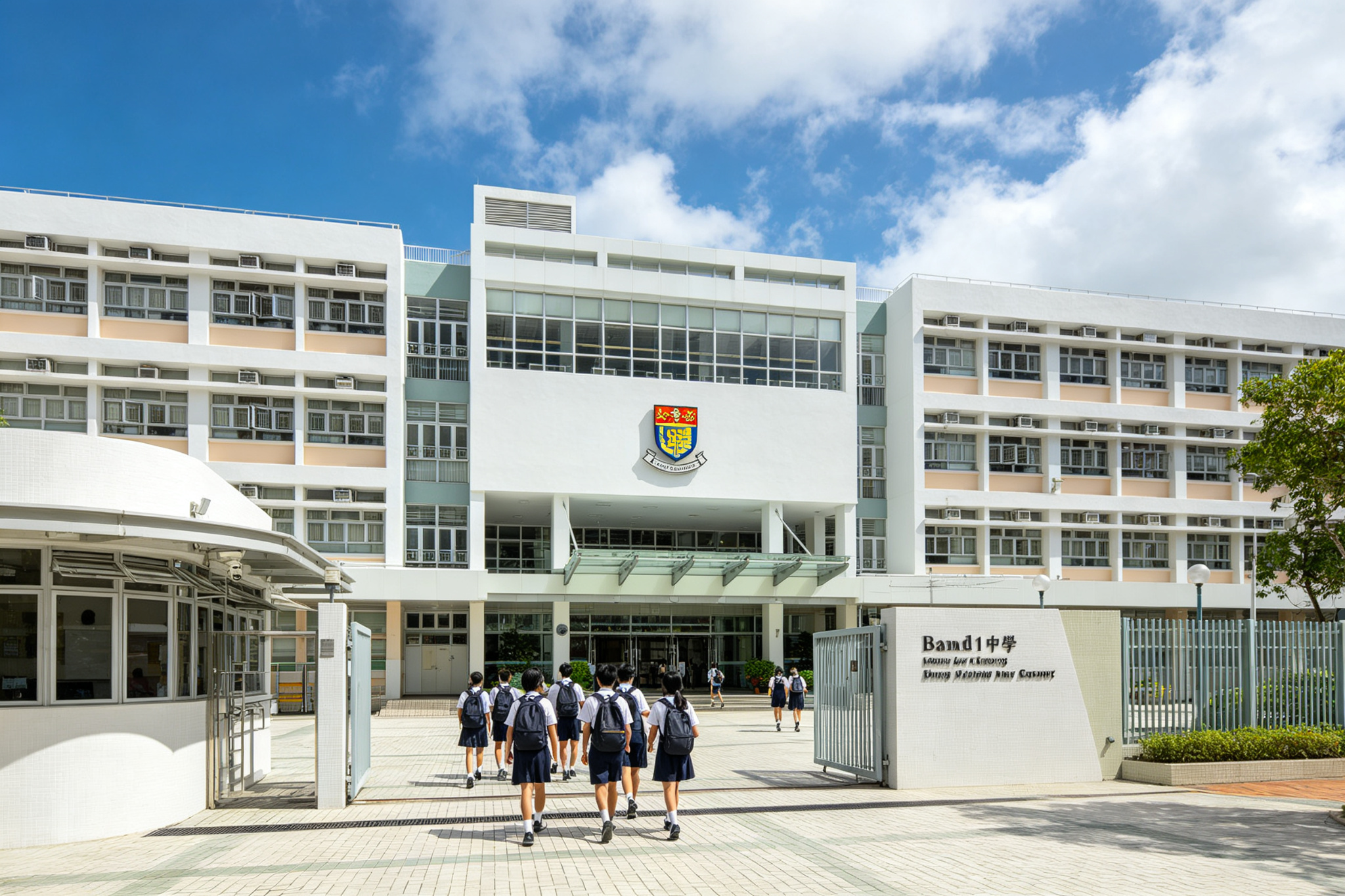 香港Band1中学校园 - 智瞳教育