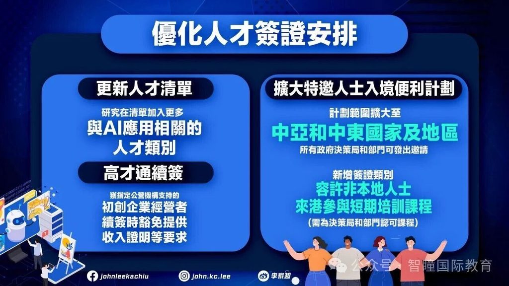 香港抢人才再升级！非本地生目标10万！高才通续签拟放宽！