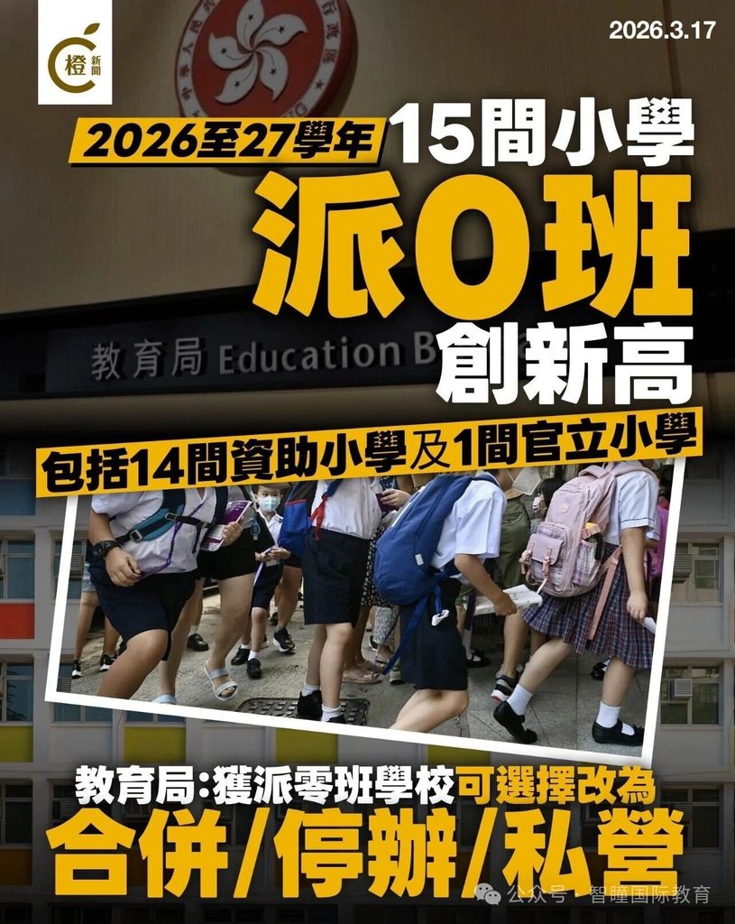 香港学校大洗牌来了！教育局推汇流升级计划，新港人家庭择校思路要变了