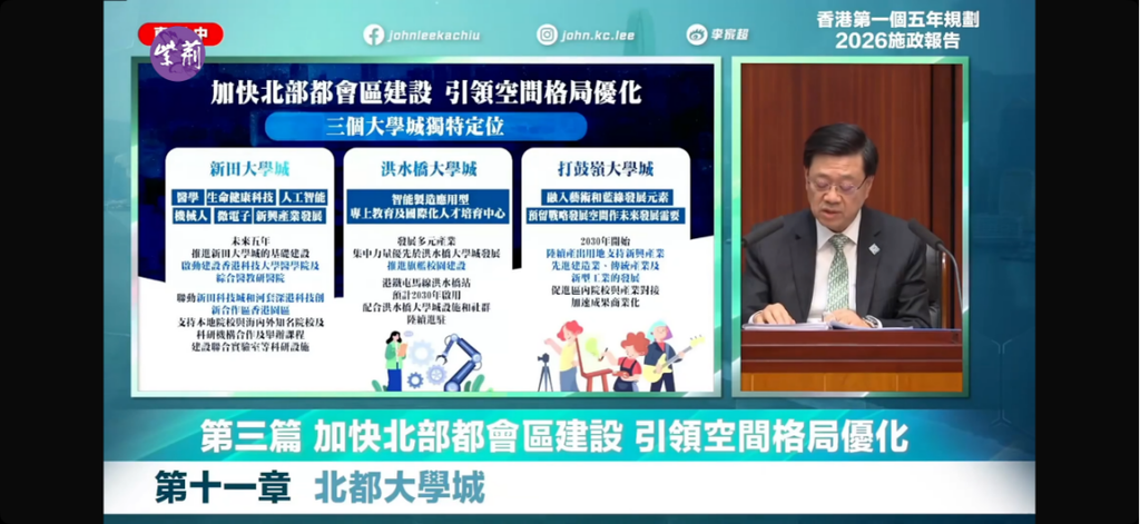 2026施政报告解读｜北部都会区进入收成期！香港未来20年的发展引擎，已经全速启动