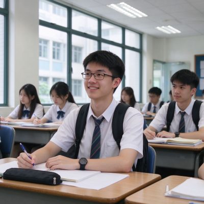 曾经A+的孩子，插班香港一个多月，遇上了全新的难关